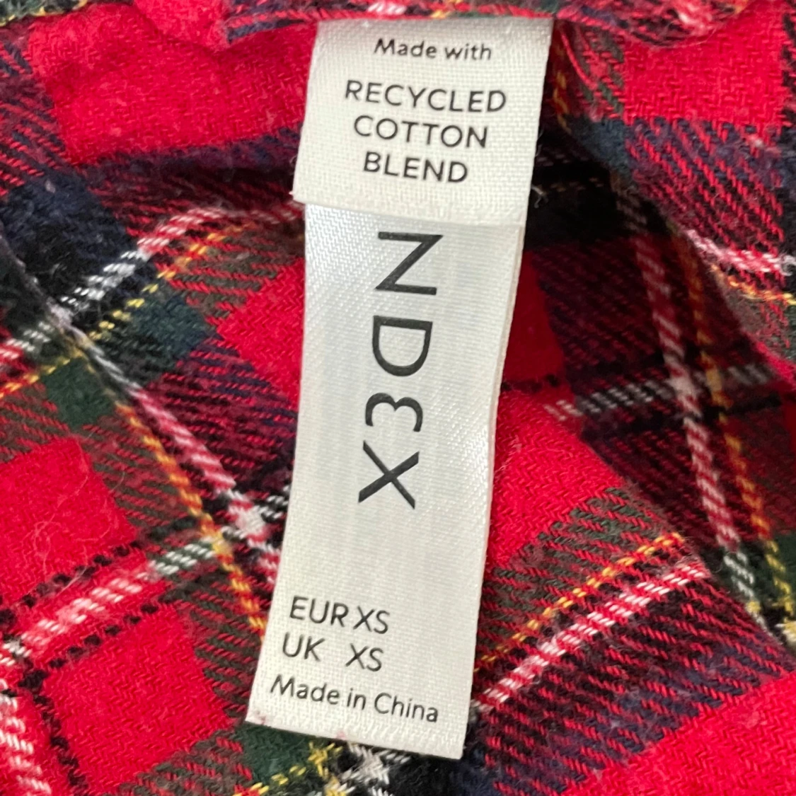 Röda rutiga byxor från XNDX - 2