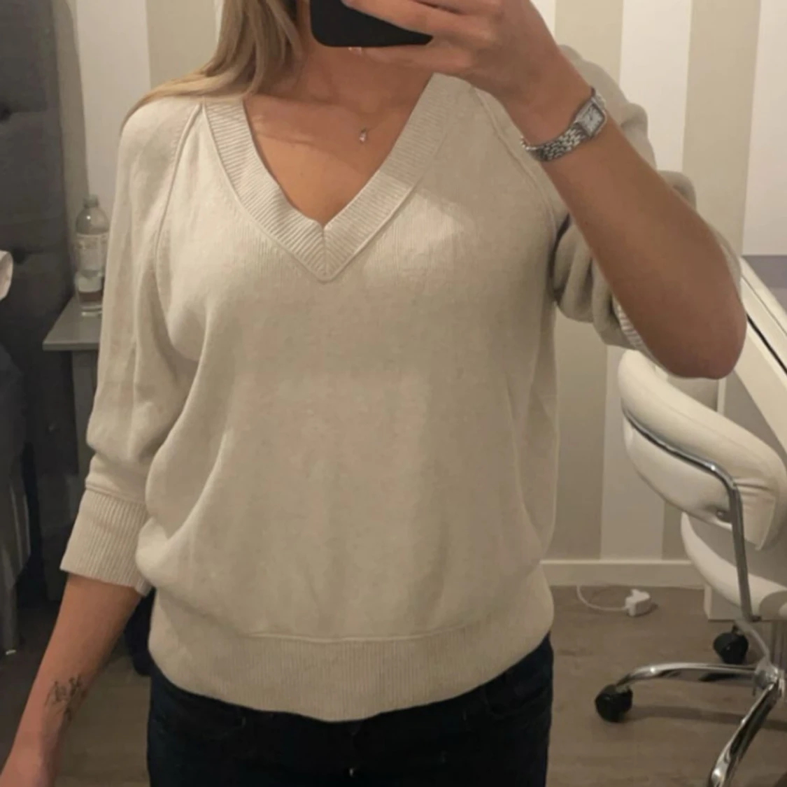 Beige tröja från Oui