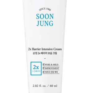 Etude Soon Jung 2x Barrier Intensive Cream - Etude Soon Jung 2x Barrier Intensive Cream är en ansiktskräm som skyddar och stärker hudens barriär mot yttre påverkan. Perfekt för känslig och lättirriterad hud, den hjälper till att bibehålla hudens olje-fuktbalans.  Jag säljer då jag hittat andra produkter jag vill använda Samt att någon av er där ute kan få testa på denna produkten till ett billigt pris så ni kan testa om den passar just er hudtyp😍😍