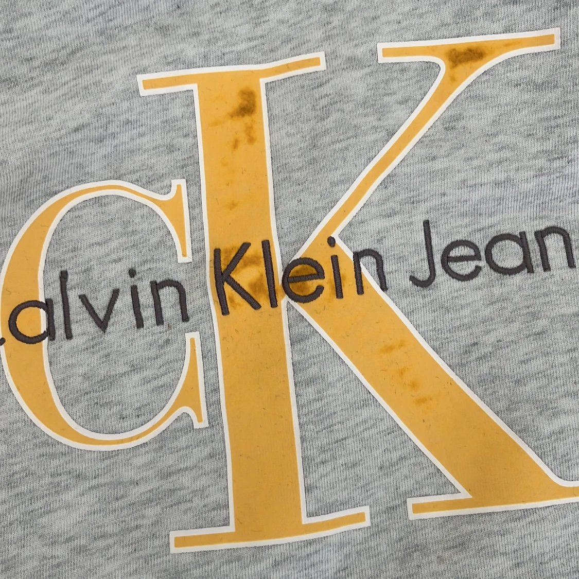 Grå sweatshirt från Calvin Klein Jeans - 1