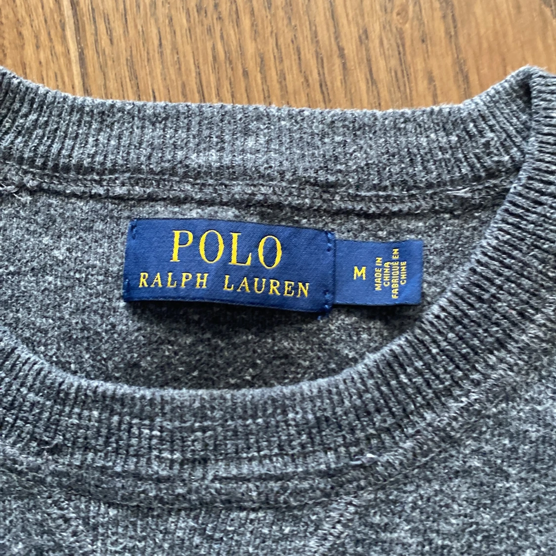 Grå stickad tröja från Polo Ralph Lauren - 3
