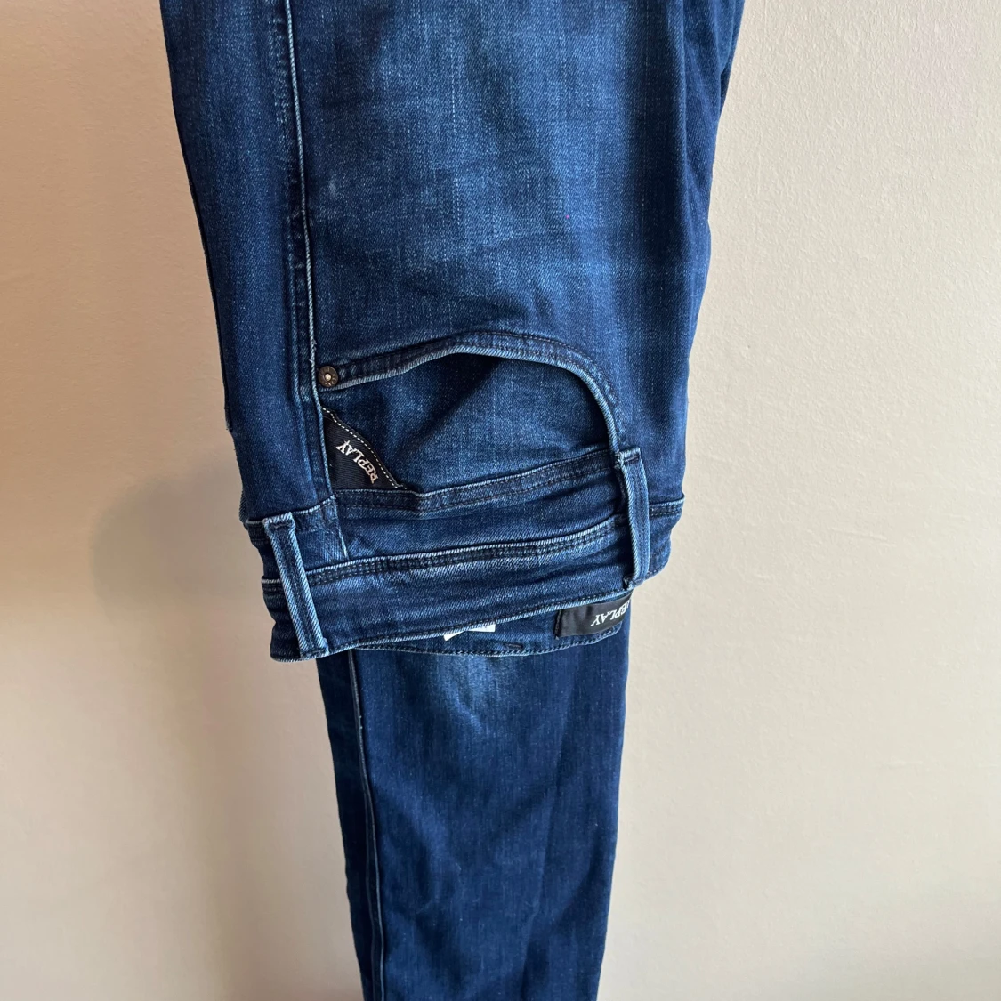 Replay Anbass jeans mörkblåa  - 3