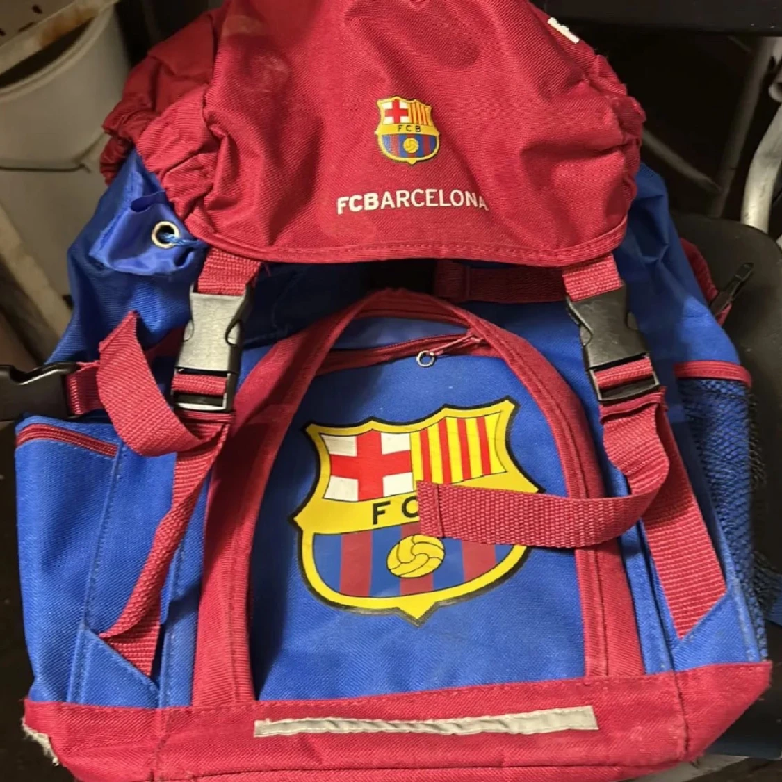 FC Barcelona ryggsäck blå och röd - 3