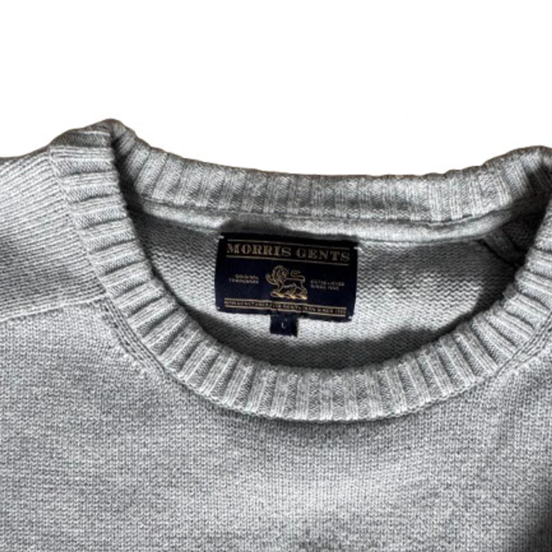 Grå stickad tröja från Morris - 2