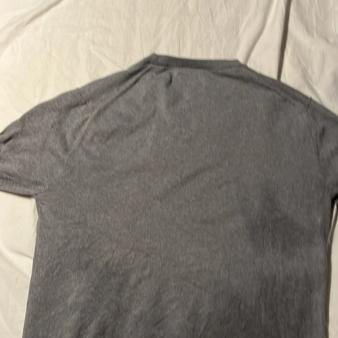 Grå stickad tröja från GANT - 1