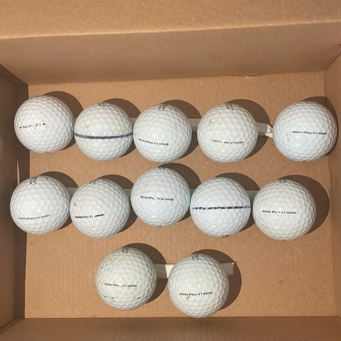 Pro V1 i B skick (prutbart)