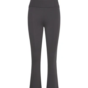 Soft touch folded yoga pants - Aldrig använda yogabyxor från Gina Tricot. Mörkgråa. 