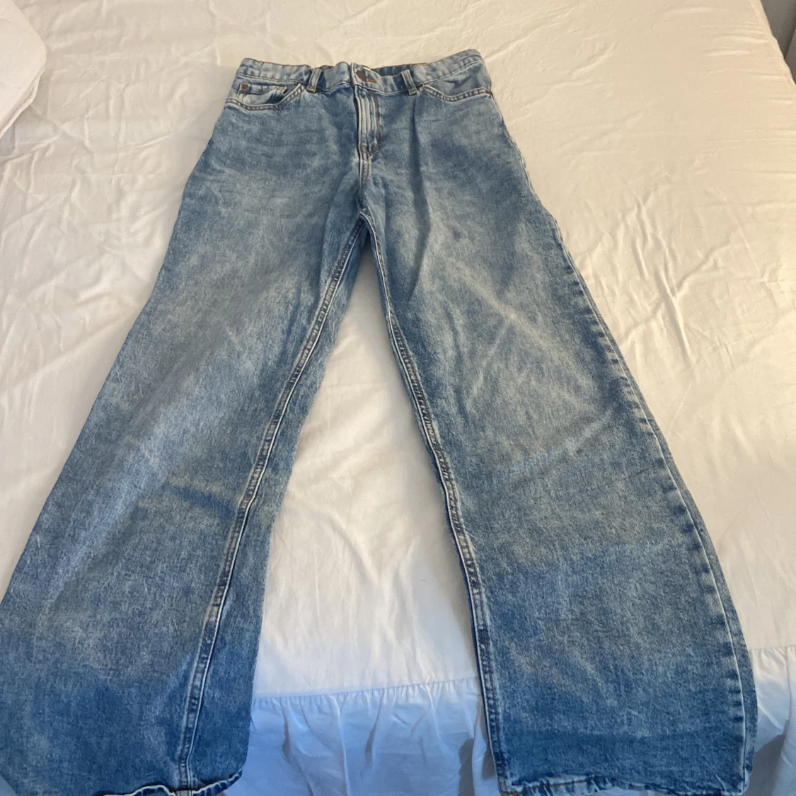 Wide jeans från Lindex 