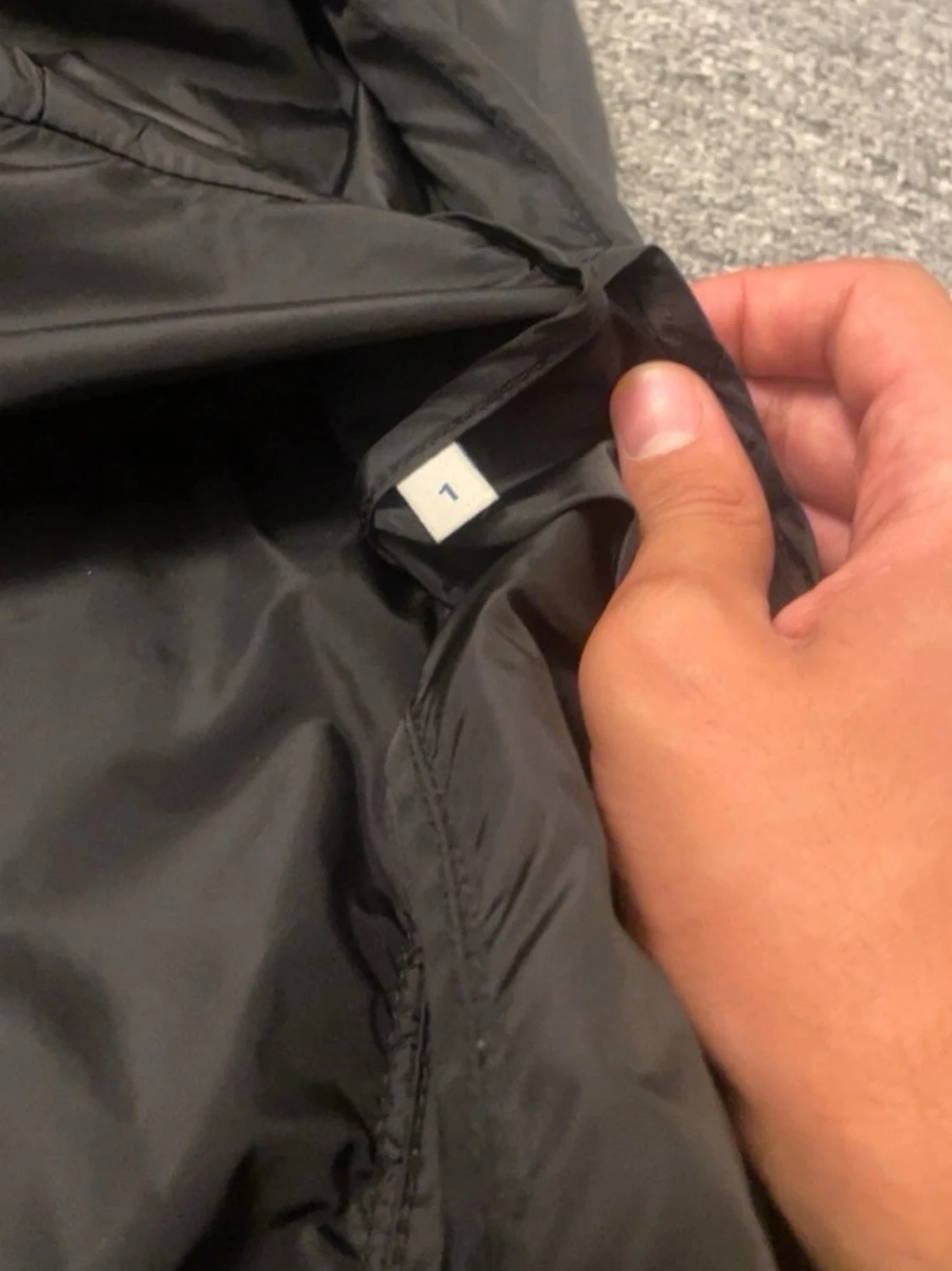 Svart Moncler vindjacka - 2