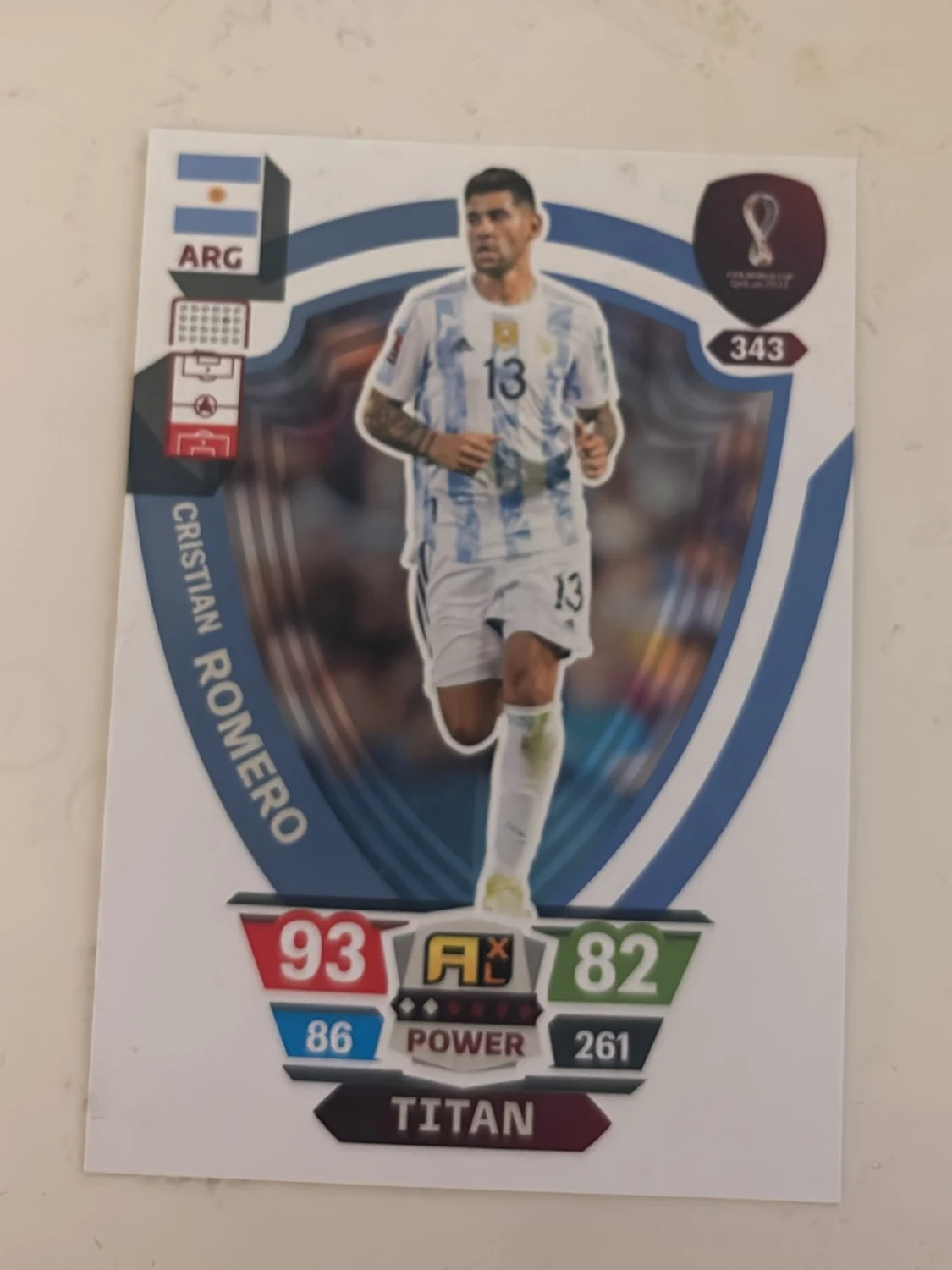 FIFA fotbollsspelkort TITAN