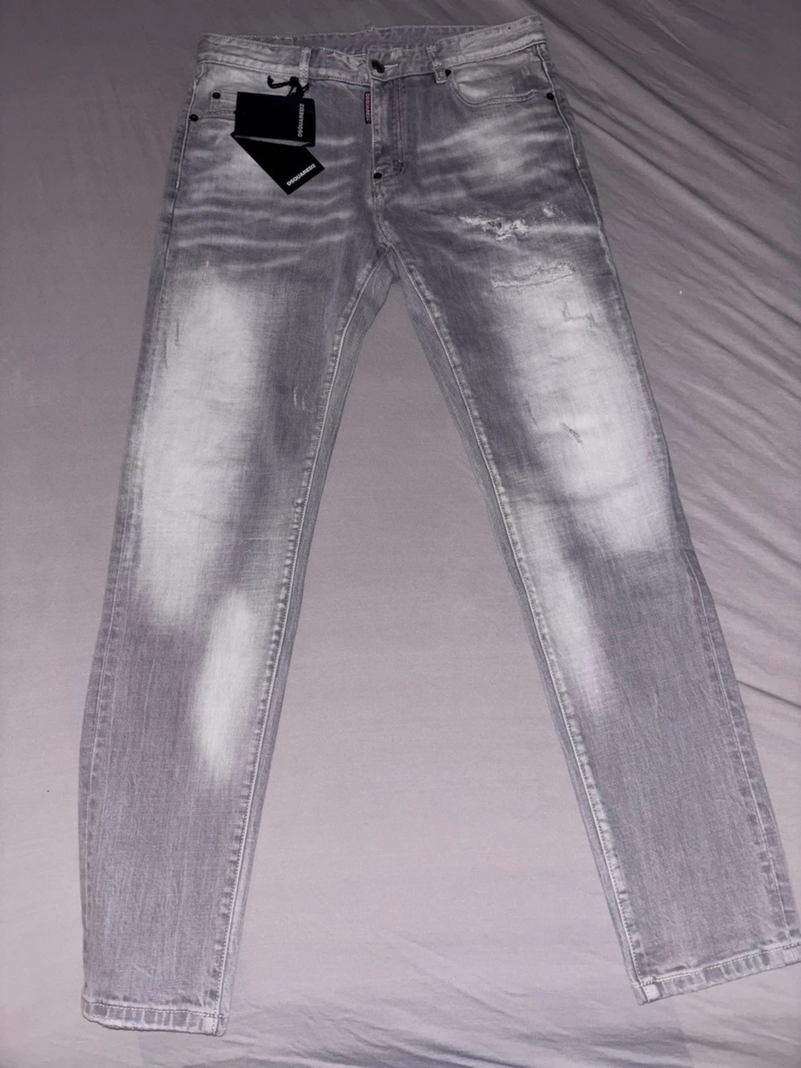 Grå dsquared2 jeans 