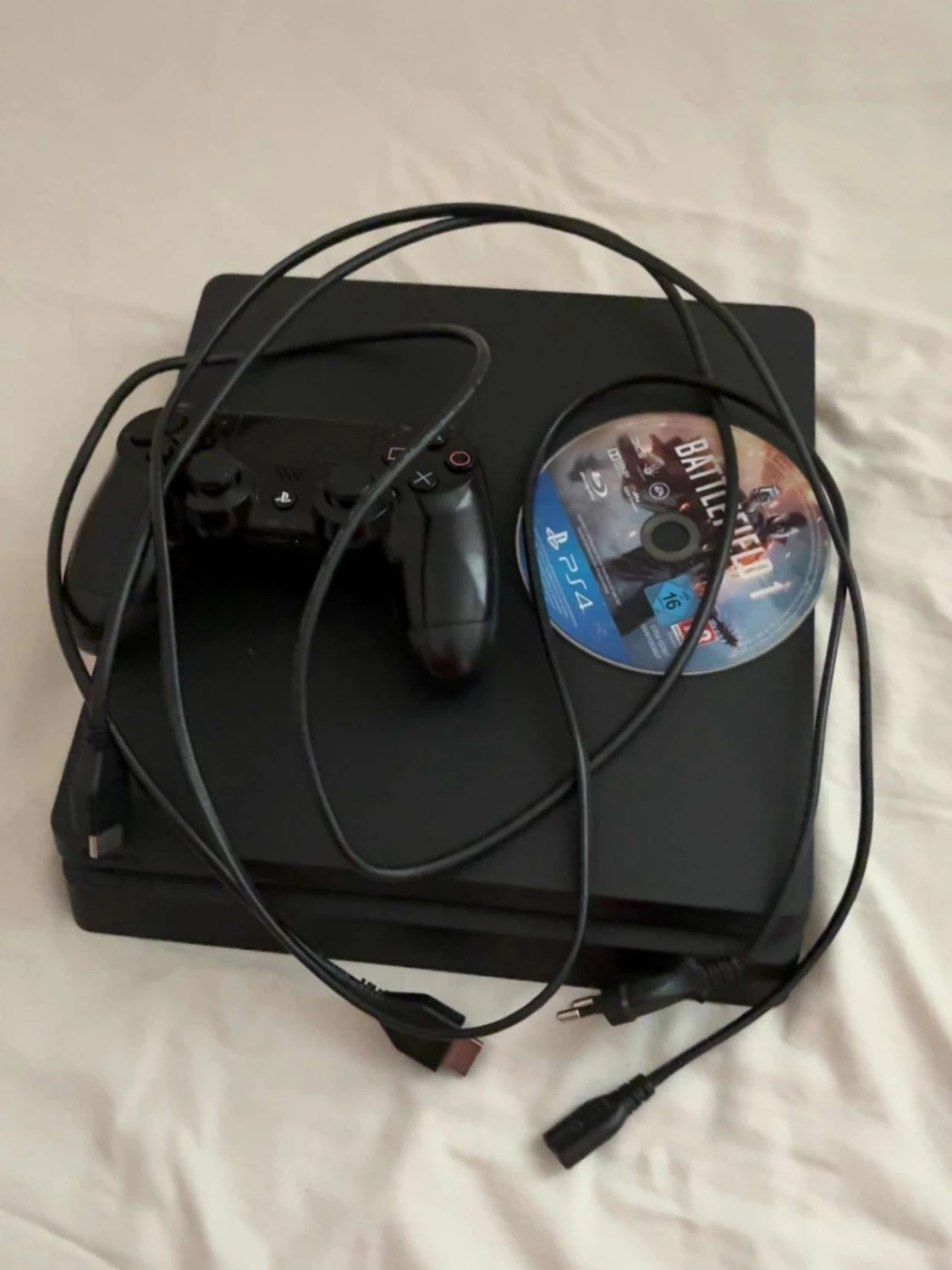 PS4 slim 500GB komplett