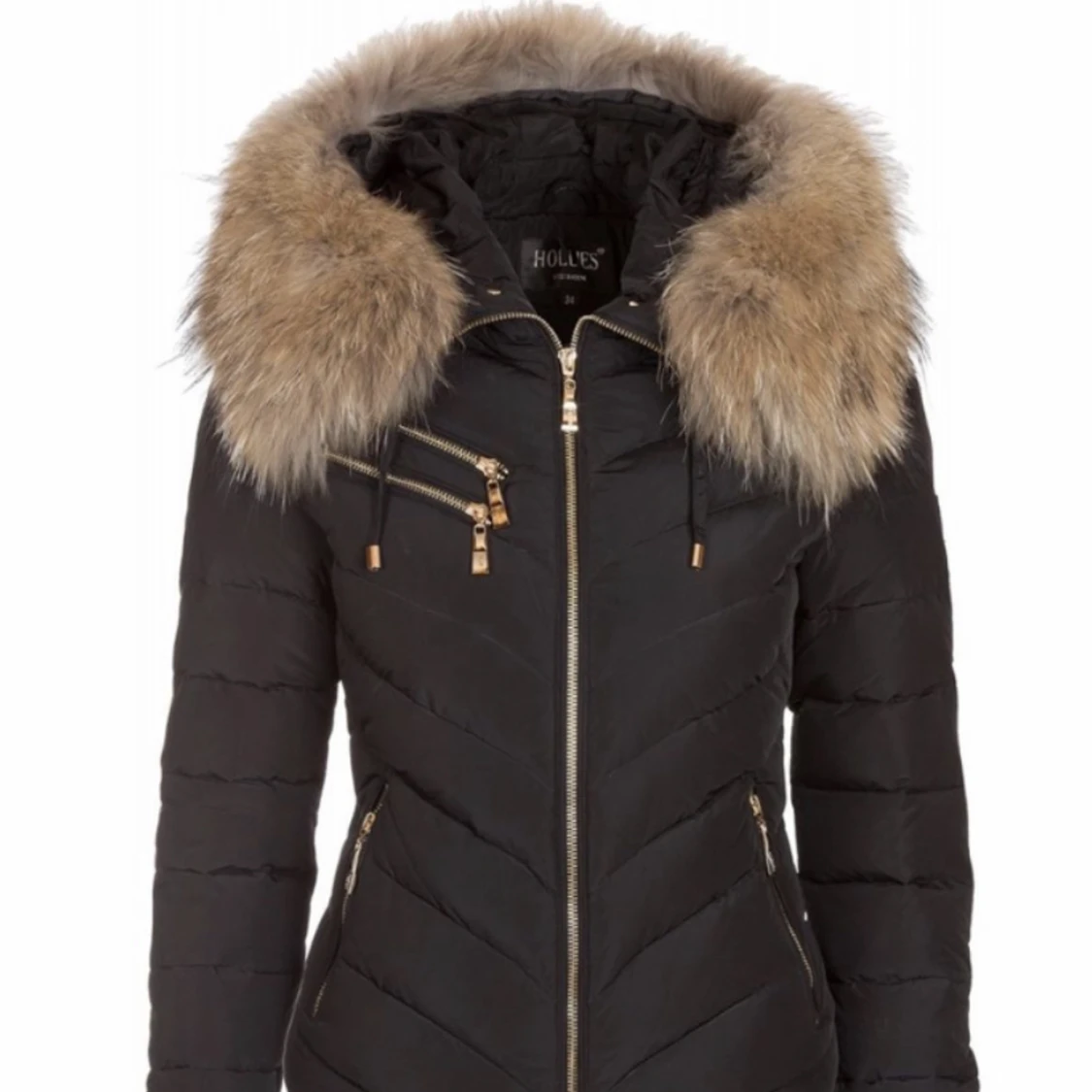 Hollies Vinter Jacka Chatel Guld