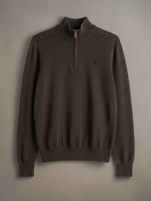 Morris Half-Zip Merino  -  Storlek: Medium (sitter lite mindre) 🎨 Färg: Brun 🏷️ Märke: Morris 👌 Skick: Mycket bra – inga defekter  📦 Skickas snabbt och välpackat! 💬 Skriv gärna vid frågor eller funderingar!
