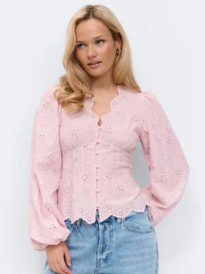 Balloon sleeve blouse - Jättefin rosa blus från Gina tricot, använd fåtal gånger 💕