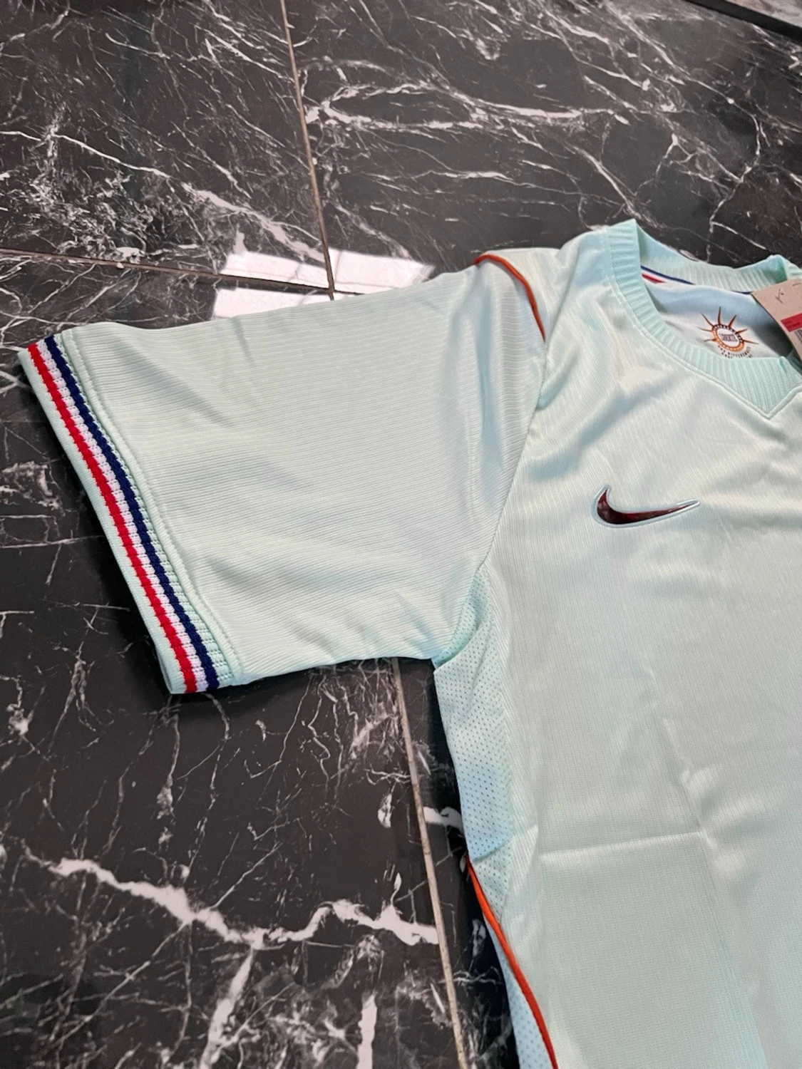 Ljusblå Nike fotbollströja Frankrike - 1