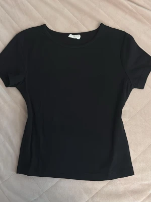 Basic t shirt  - Svart basic t shirt från Gina 