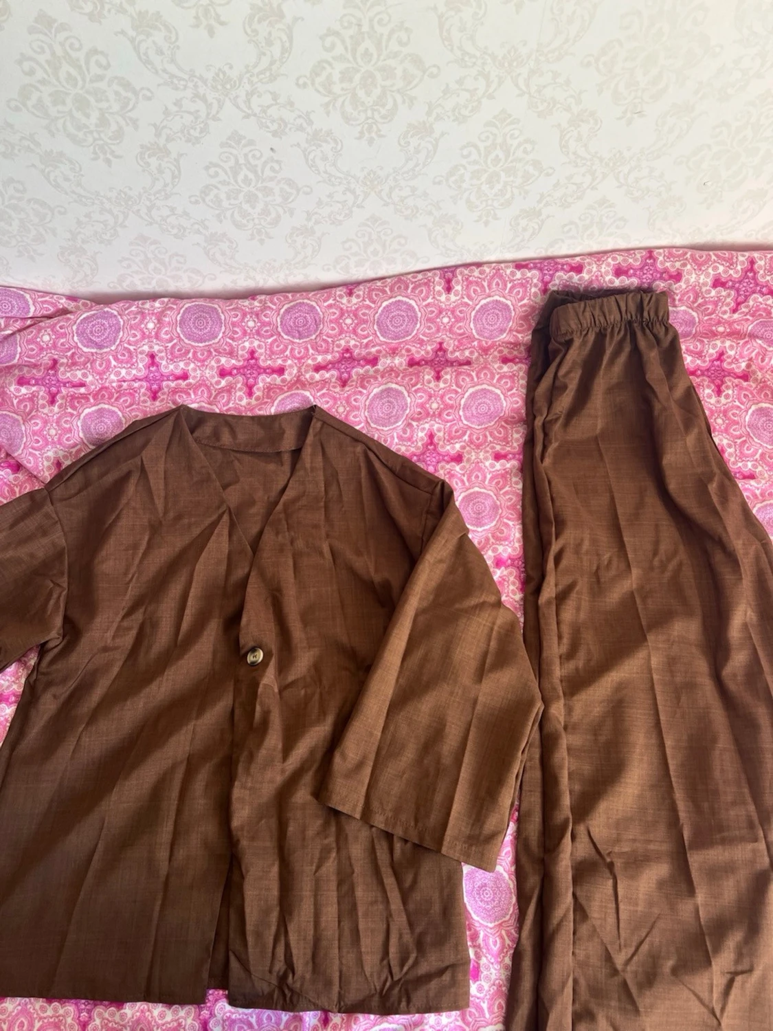 Brun kostym set - 1