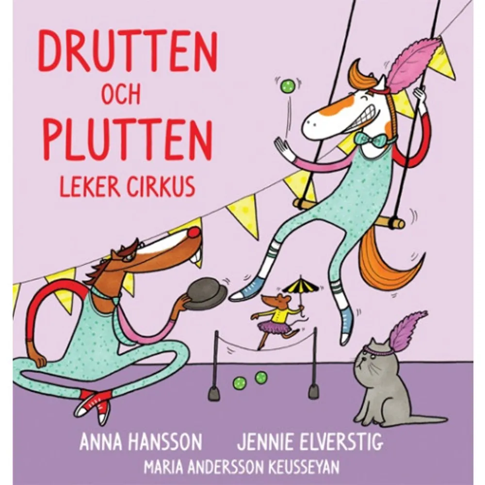 Plutten får syn på en cirkus och får en idé. Han och Drutten skulle kunna bjuda in sina vänner på en cirkusföreställning. De behöver bara lära sig konster, sy kläder och göra något åt Druttens scenskräck först...    Format Inbunden   Omfång 28 sidor   Språk Svenska   Förlag Kikkuli Förlag AB   Utgivningsdatum 2023-08-01   Medverkande Jennie Elverstig   Medverkande Anna Lärk Ståhlberg   Medverkande Maria Andersson   ISBN 9789189610125  . Böcker.