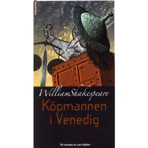 Köpmannen i Venedig (pocket) - Köpmannen i Venedig handlar om kärlek och pengar eller »kött och guld« som Anthony Burgess uttryckt det. Bassanio lånar pengar av Antonio pjäsens köpman för att kunna fria till den vackra och spirituella Portia. Antonio måste i sin tur låna av den judiske procentaren Shylock, ofta styckets egentliga huvudperson. När Antonios vinster och därmed återbetalningen dröjer, kräver Shylock den säkerhet som de halvt på skämt kommit överens om: ett skålpund kött ur Antonios bröst. Kring dessa två teman, Portias friare och det originella borgensåtagandet, spinner Shakespeare en kvick komediintrig, som inte saknar oroande svärta, men slutar olyckligt för alla utom Shylock. Lars Huldén har gjort denna nyöversättning av pjäsen.    Format Pocket   Omfång 91 sidor   Språk Svenska   Förlag Ordfront Förlag   Utgivningsdatum 2004-03-01   Medverkande Christer Hellmark   Medverkande William Shakespeare   Medverkande Lars Huldén   ISBN 9789170370465  