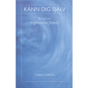 Känn dig själv : en bok om frigörelsens filosofi (bok, kartonnage) - Robert Larson har sedan länge varit intresserad av de existentiella frågorna. Som förläggare har han givit ut många uppmärksammade böcker i dessa ämnen, inte minst av den engelske filosofen och författaren, Paul Brunton. Nu har han själv skrivit en bok -- Känn dig själv. Boken handlar om moderna människors livssituation -- hur vi ska finna mening, sammanhang och trygghet i en värld som hotar att rasa samman, i en tillvaro där egoism och galenskap ohämmat breder ut sig.  Författaren presenterar ett synsätt som är oberoende av religiösa, politiska och andra bindningar. Han visar med hjälp av vardagliga exempel att människan är ett tidlöst väsen -- inte bara en kropp som föds, lever en kort tid och sedan utplånas. Han förmedlar en positiv människosyn som innebär att det mänskliga medvetandet har sin grund i ett universellt medvetande. Och att medvetandet överlever kroppens död. Den materialistiskt sinnade naturvetenskapen hävdar som bekant motsatsen, nämligen att medvetandet är en produkt av hjärnan -- och att kroppens och medvetandets samtidiga utslocknande och förintelse är slutet för våra drömmar, förhoppningar och planer, ändstationen för allt slit och alla umbäranden.  Många har erfarenheter som stöder uppfattningen att medvetandet, inklusive minnesfunktionen, fungerar åtskilt från hjärnan, att medvetandet är det primära och att hjärnan är medvetandets samarbetspartner, men inte dess upphov. Att medvetandets gåta inte går att lösa på den materialistiska naturvetenskapens villkor är något som framsynta vetenskapsmän har börjat inse. Vad kommer vetenskapsmän i framtiden att säga när de ser tillbaka på vår tid? Jo, att de flesta av oss led av en besvärande okunnighet. Okunnighet om medvetandets ursprung, okunnighet om vad människan är och vad meningen med tillvaron är. Och de kommer att visa att denna okunnighet var grundorsaken till det mesta av allt lidande som drabbade deras olyckliga förfäder.    Format Kartonnage   Omfång 167 sidor   Språk Svenska   Förlag Bokförlaget Robert Larson   Utgivningsdatum 2004-06-01   ISBN 9789151403434  