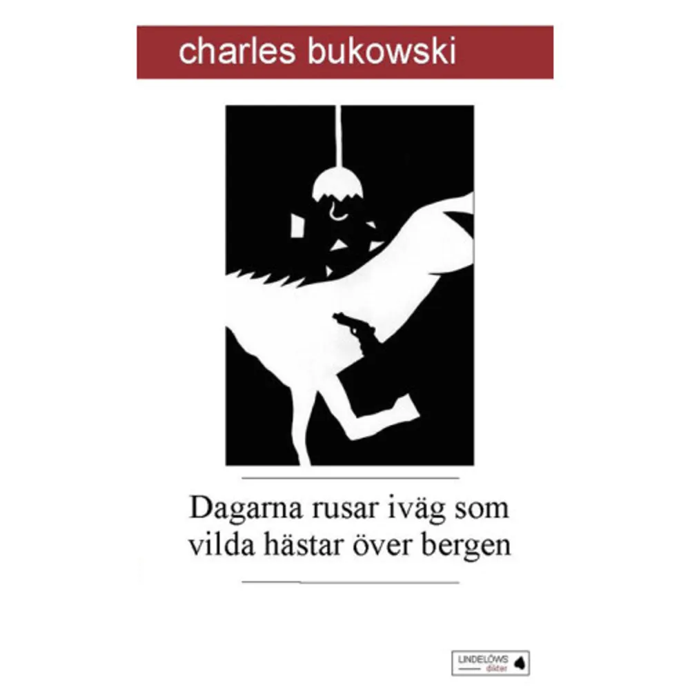 Charles Bukowski fick sin första novell publicerad när han var 24 år och sinaförsta dikter som 35-åring. Romandebut gjorde han med Postverket när han var 51. Den här bokens 92 dikter, The Days Run Away Like Wild Horses Over the Hills, gavs första gången ut i Los Angeles 1969. En samlingen av diktersom först publicerades i små tidskrifter under 60-talet,stencilerade, ibland tryckta. Det var den första boken av CharlesBukowski som hans nya förläggare John Martin arbetade med. Eftertvå år gavs Postverket ut. Dagarna rusar iväg som vilda hästar över bergen är hans hittills mest lästa diktbok. Förordet har Göran Greider skrivit: Hans dikter kommer med mer underjord, mer dagsljus, mer himmel och meroskyddad sorg Sedan ett bra tag är Charles Bukowski antagligenen av de mest lästa poeterna i världen. Charles Bukowski föddes i Andernach i Tyskland 1920, av en tysk mor, hansfar var amerikansk soldat. Fadern tog med sig familjen hem till LosAngeles 1923. Sin uppväxt har han skildrat i Min oskuld och Pearl Harbor. Vid sidan av sitt skrivande hade han ett otal jobb, längst påposten i Los Angeles, i tolv år. Under sin livstid gav han ut över40 böcker. Han är en av Amerikas mest uppmärksammade och lästakultförfattare, egensinnig, som omöjligt kunde inordna sig i någonförfattargrupp. Detta blir extra tydligt i hans poesi. Den 9 mars1994 dog han som 73-åring i San Pedro i Kalifornien.    Format Pocket   Omfång 204 sidor   Språk Svenska   Förlag Lindelöws bokförlag   Utgivningsdatum 2021-10-06   Medverkande Einar Heckscher   Medverkande Göran Greider   ISBN 9789188753434  . Böcker.