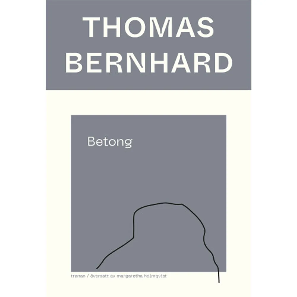  I tio år har Rudolf försökt tänka ut den perfekta inledningsmeningen till sin planerade bok om kompositören Felix Mendelssohn Bartholdy. Men eftersom hans syster Elisabeth ständigt förstör den ro han behöver för att skrida till verket beslutar han sig för att resa till Mallorca, där minnen från en tidigare vistelse gör sig påminda.Betong, från 1982, är en studie i ensamhet och prokrastinering, skriven med Thomas Bernhards oförlikneliga ordflöde och mörkt humoristiska världssyn. Utgåvan innehåller ett nyskrivet efterord av Rebecka Kärde.Den österrikiske författaren Thomas Bernhard (1931-1989) föddes i Nederländerna men växte upp hos sina morföräldrar i Österrike. Han debuterade 1957 som poet, men är mest känd som roman- och pjäsförfattare. Under sin livstid emottog han ett stort antal litterära priser och hans författarskap anses än idag som ett av efter- krigstidens mest betydande och hittar ständigt nya läsare. Margaretha Holmqvist var Bernhards första svenska översättare och översatte flera av hans verk under 70- och 80-talet. Hon har också översatt en lång rad andra tyskspråkiga författare, som exempelvis Nobelpristagarna Peter Handke och Nelly Sachs.    Format Danskt band   Omfång 143 sidor   Språk Svenska   Förlag Bokförlaget Tranan   Utgivningsdatum 2023-08-30   Medverkande Margaretha Holmqvist   Medverkande Håkan Liljemärker   Medverkande Rebecka Kärde   ISBN 9789188903457  . Böcker.