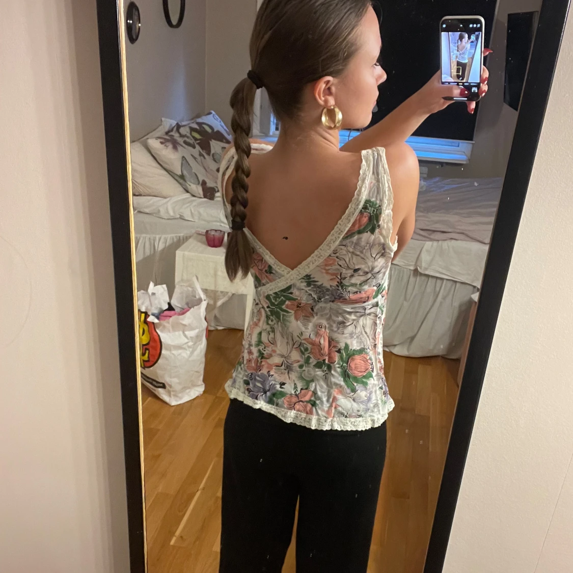 Blommig linne från Agneta Ekermyr - 90