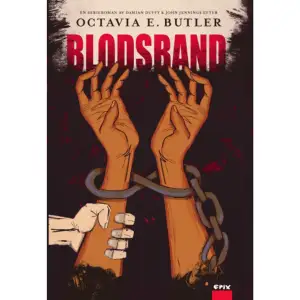 Hemma är ett nytt hus med en älskad man i 1970-talets Kalifornien. Men plötsligt befinner hon sig i den skrämmande värld som var den amerikanska södern före inbördeskriget 1861–1865. Dana, en ung svart författare, kan inte förklara hur hon förflyttas genom tid och rum till en plantage i Maryland. Men hon inser snart varför: för att lösa de problem som drabbar Rufus, en motsägelsefull vit slavägare – och hennes egen anfader. Hennes överlevnad, själva hennes existens, beror på om hon lyckas. Den här svidande starka serieromanen är baserad på Octavia E. Butlers klassiska science fiction-roman Kindred. Liksom Butlers roman ger den en gripande och klarsynt bild av slaveriets brutala och definierande inverkan på de människor det länkade samman, svarta såväl som vita – och ofta förenade med blodsband i ordets mest konkreta bemärkelse.    Format Inbunden   Omfång 256 sidor   Språk Svenska   Förlag Epix   Utgivningsdatum 2020-02-10   Medverkande Damian Duffy   Medverkande John Jennings   Medverkande John-Henri Holmberg   Medverkande Nnedi Okorafor   ISBN 9789170895814  