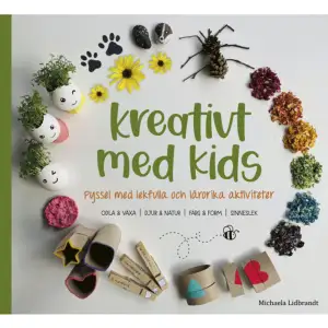 Här kommer uppföljaren till Kreativt med kids - Pyssel för alla årstider. Författarens tidigare bok sålde slut den första upplagan på bara några veckor och blev till en stor succé.Den här boken, Kreativt med kids - Pyssel med lekfulla och lärorika aktiviteter, är fylld med pedagogiska, enkla och lekfulla pyssel som passar perfekt för både familjer och barngrupper!Längst bak i boken finns det även en QR-kod där man kan skriva ut flera olika mallar och pyssel. Kapitel i boken:Odla & växa, Djur & natur, Färg & form och Sinneslek.”Min förhoppning är att denna bok ska bli till glädje och skapa tillfällen för många mysiga och kreativa stunder, både inomhus och ute i naturen. Vi använder oss av material man har hemma eller kan hitta i naturen. Det blir pyssel och aktiviteter som både är lekfulla och lärorika!”Författare, Michaela Lidbrandt    Format Inbunden   Omfång 65 sidor   Språk Svenska   Förlag Hylleruds Förlag   Utgivningsdatum 2023-12-06   ISBN 9789189227545  