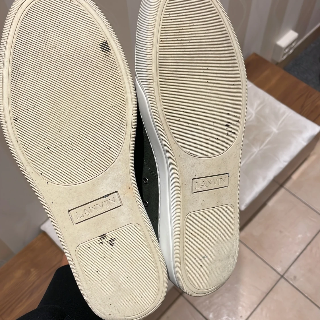 Gröna sneakers från Lanvin,  - 1