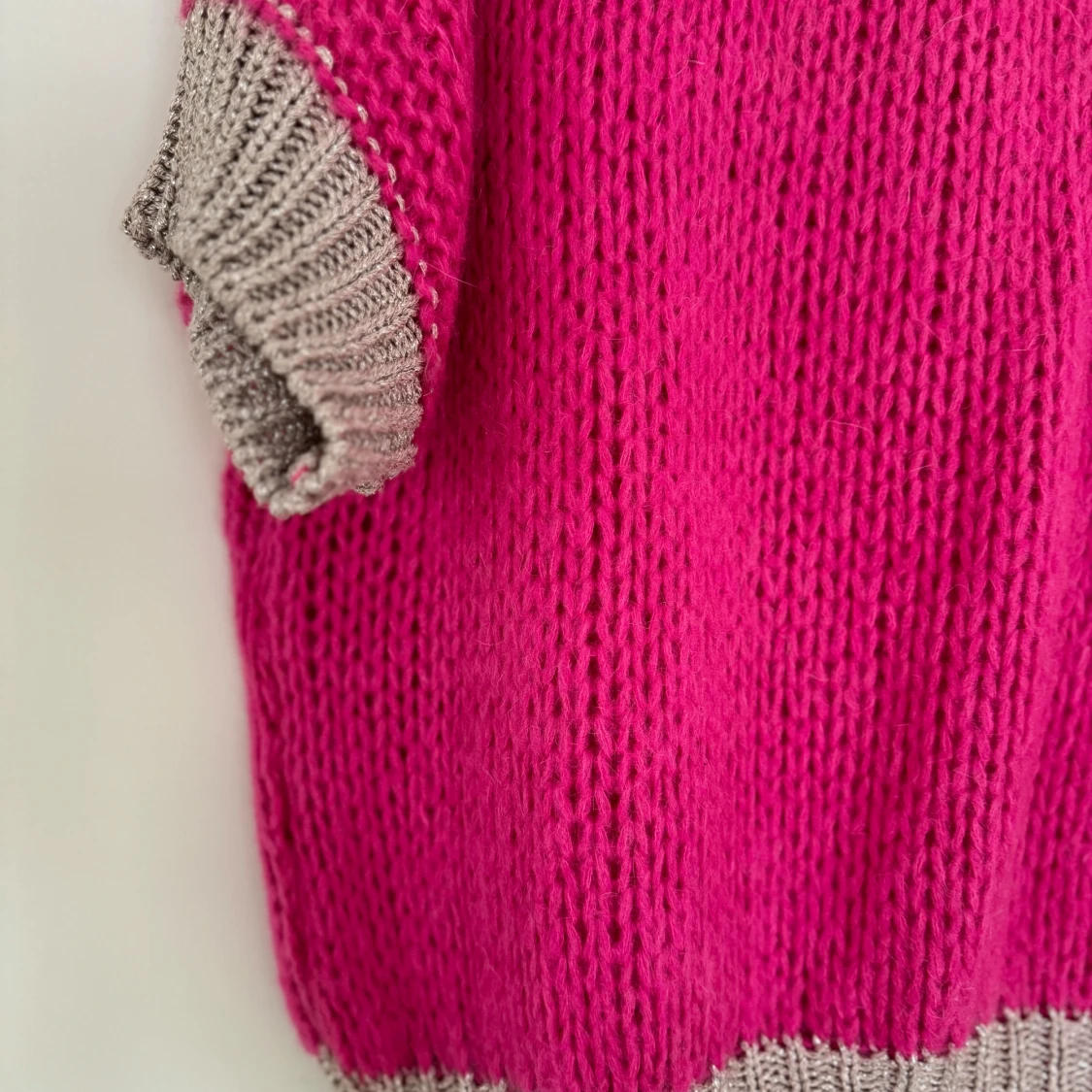 Rosa stickad tröja från Love Forever - 3
