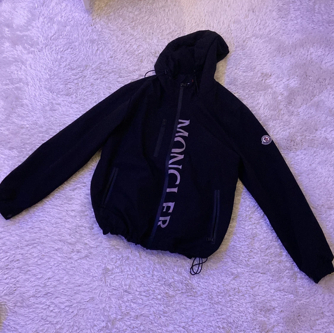 Svart vindjacka från Moncler - 2