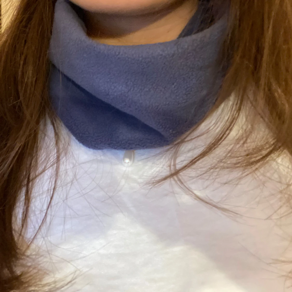 Marinblå flisbuff - 1