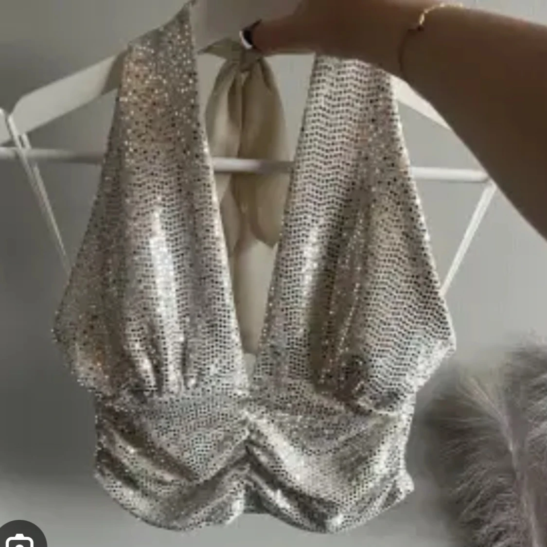 Glittrig festtopp  - 1