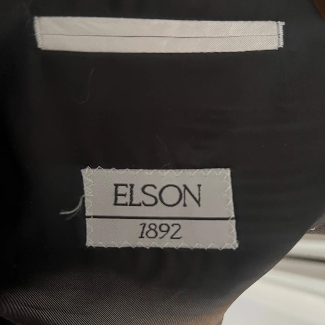 Svart randig kavaj från Elson - 2