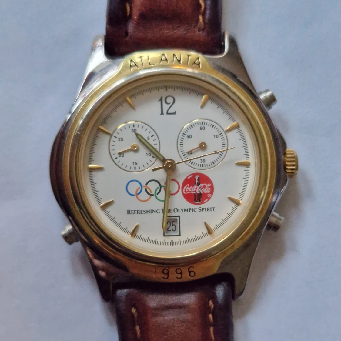 Olympisk klocka från Helge Høgberg