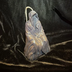 Svart vålnadsljus - Svart våldnadsljus av återvunnet stearin.