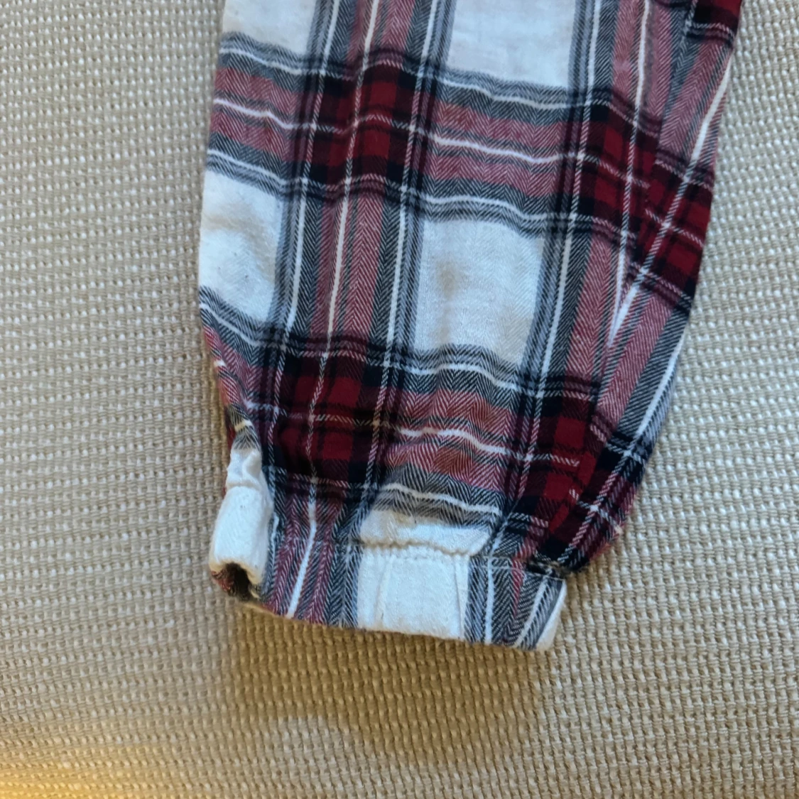 Rutig byxa i bomull - 91