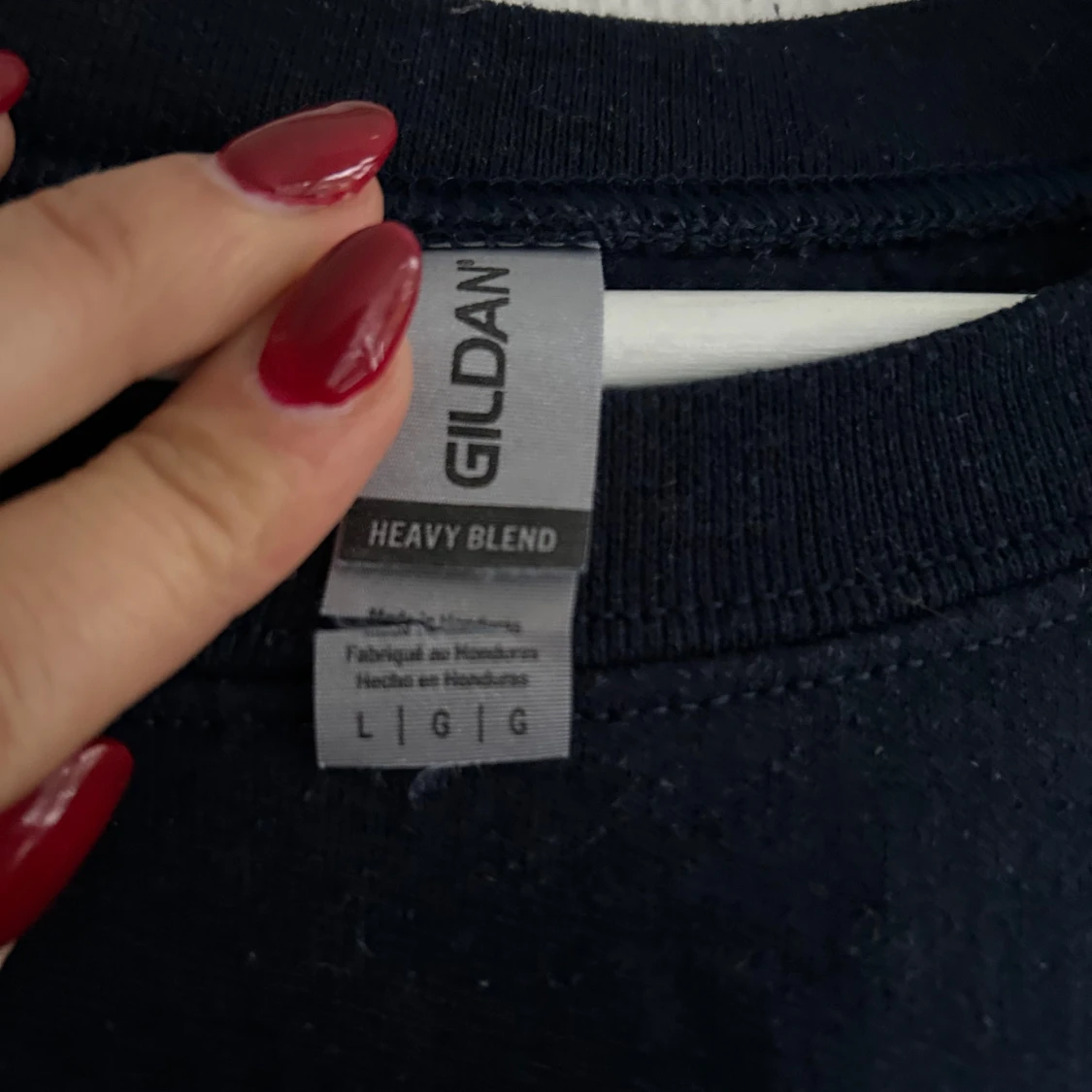 Mörkblå sweatshirt  - 91