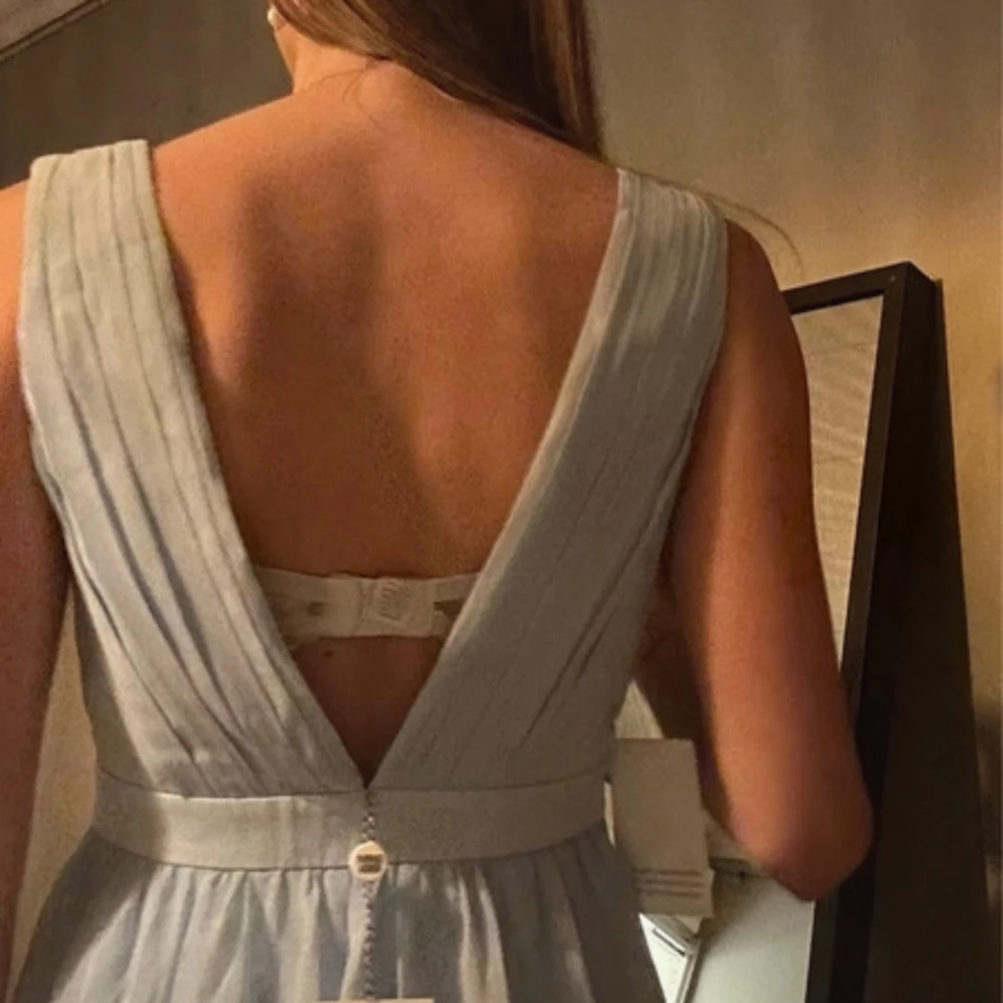 Ljusblå balklänning - 3