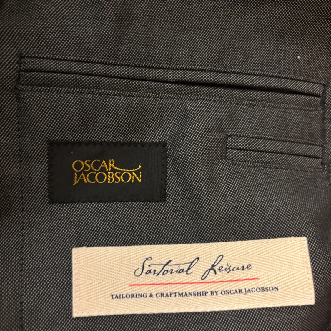 Grå kavaj från Oscar Jacobson - 91