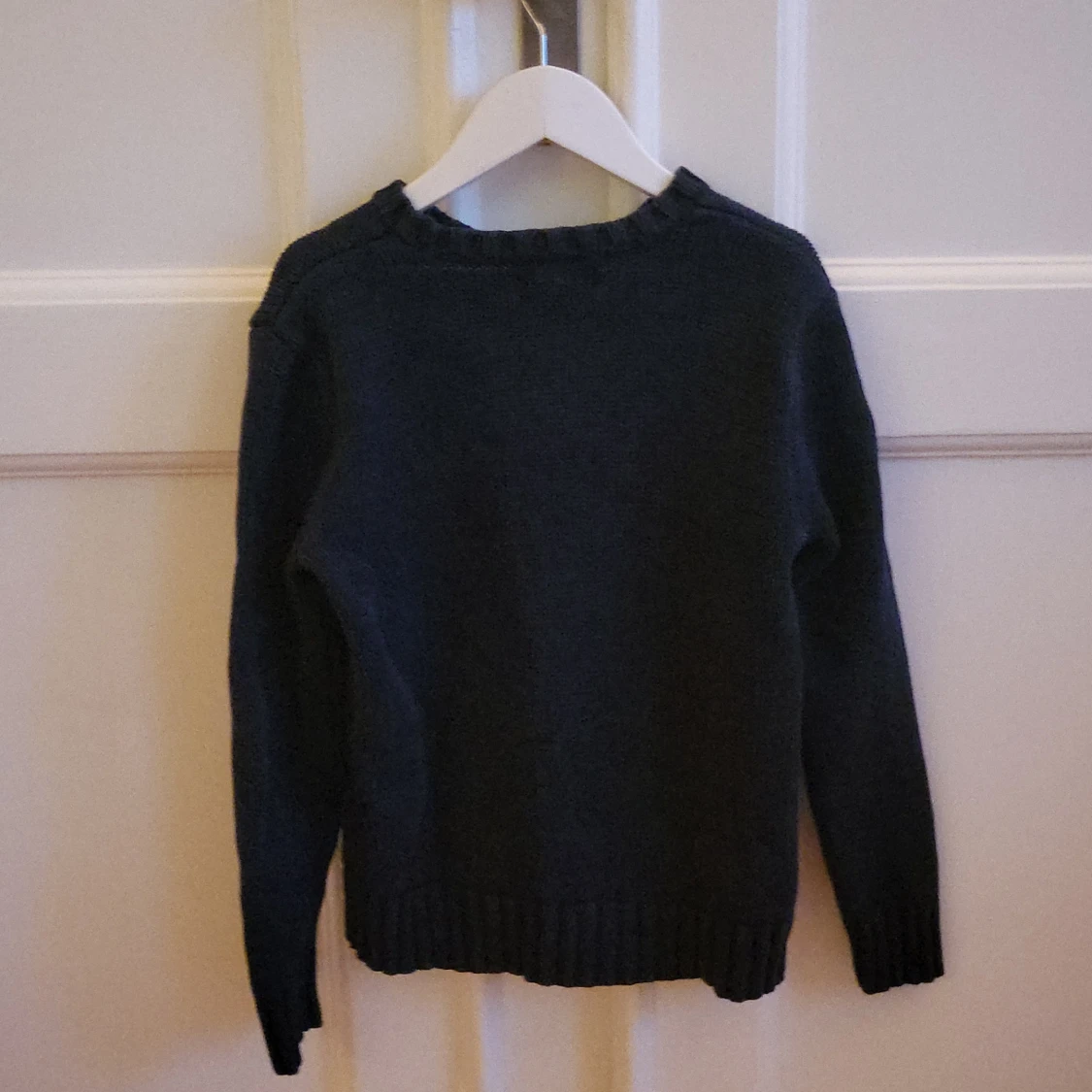 Mörkblå stickad tröja från Polo Ralph Lauren - 90