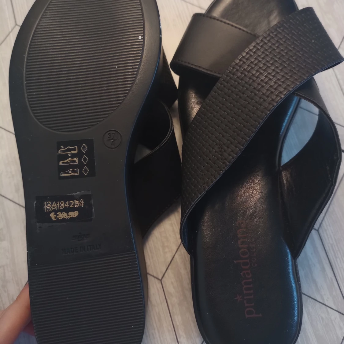 Svarta sandaler från Primadonna - 91