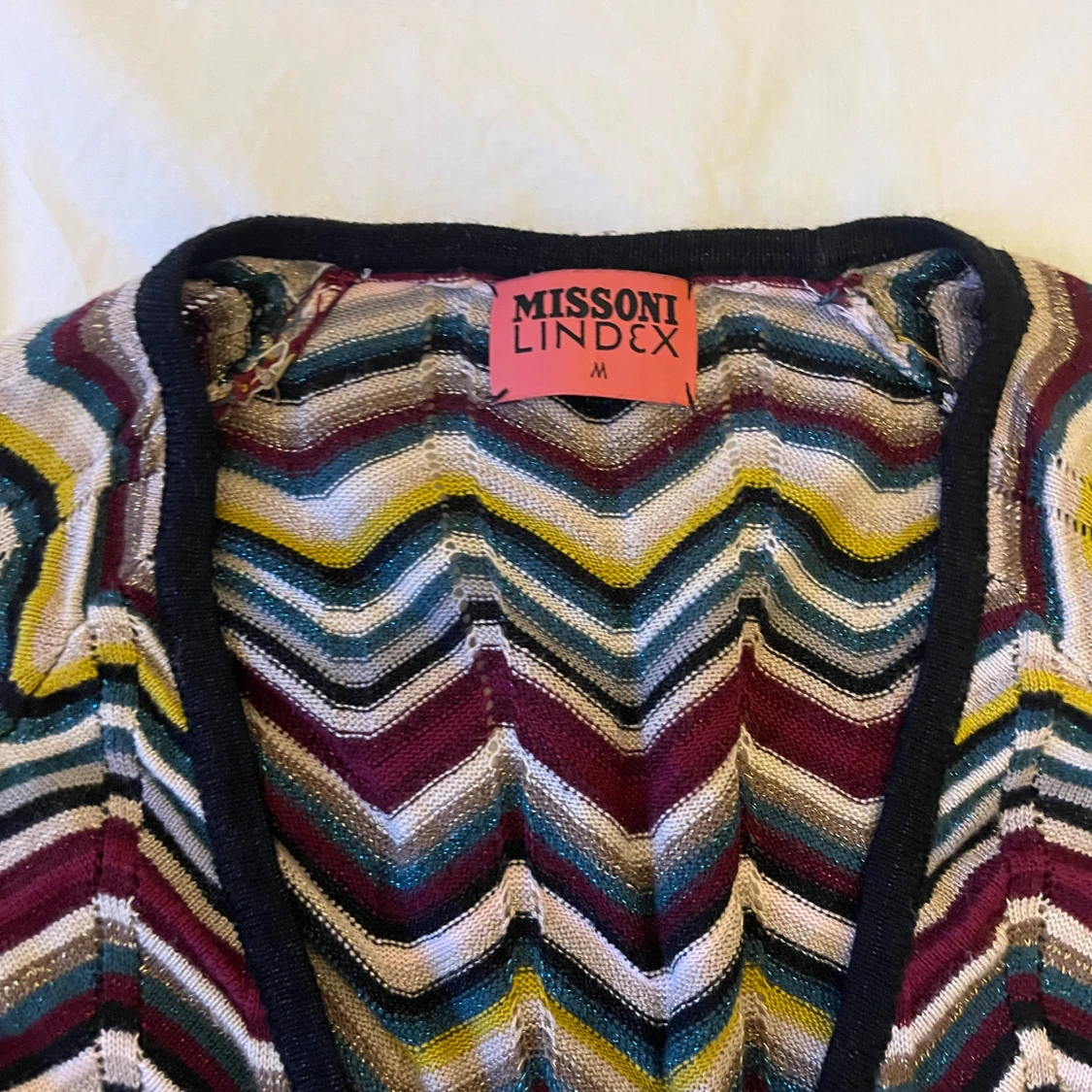 Mönstrad kofta från Missoni Lindex - 90