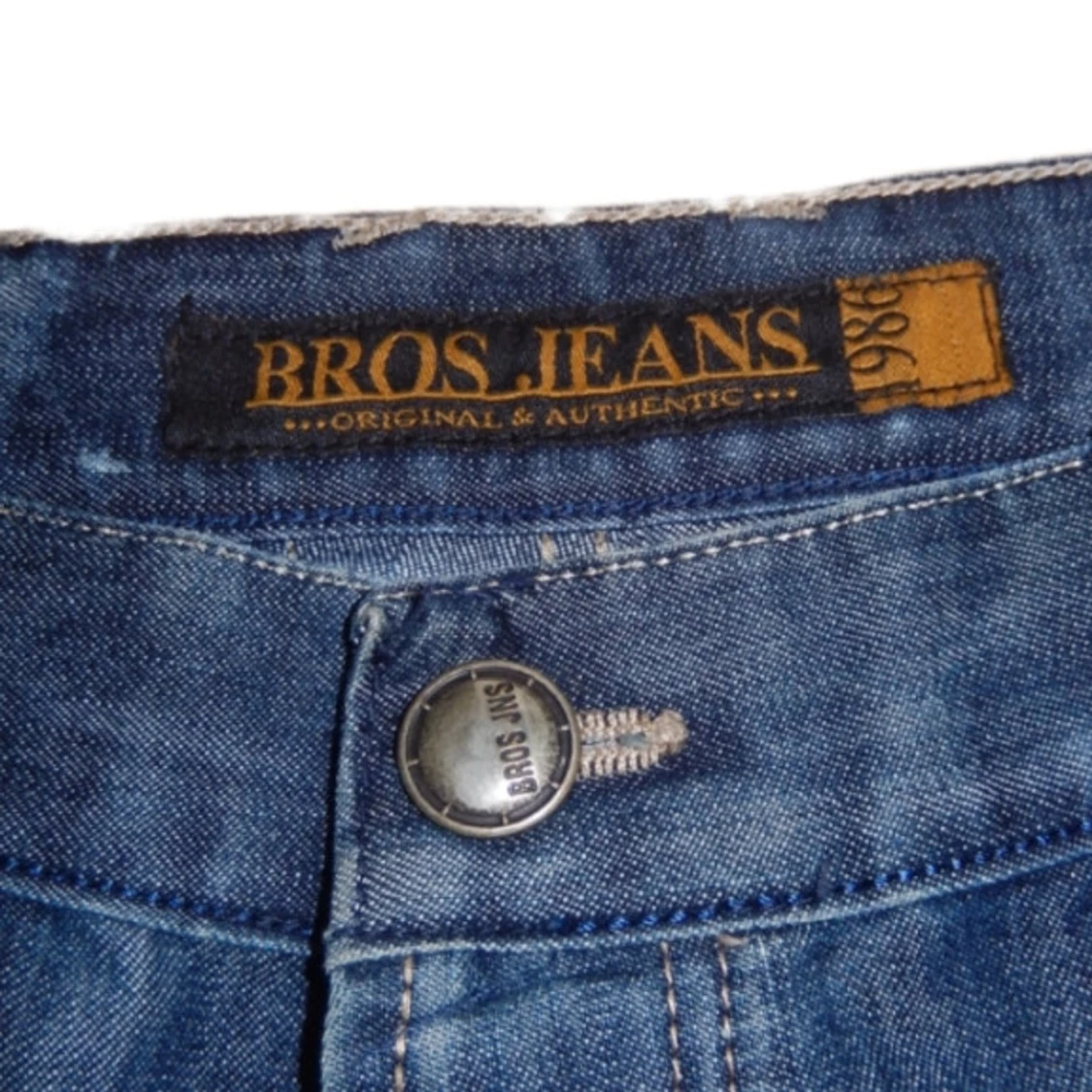 Blå jeans från Bros Jeans - 91