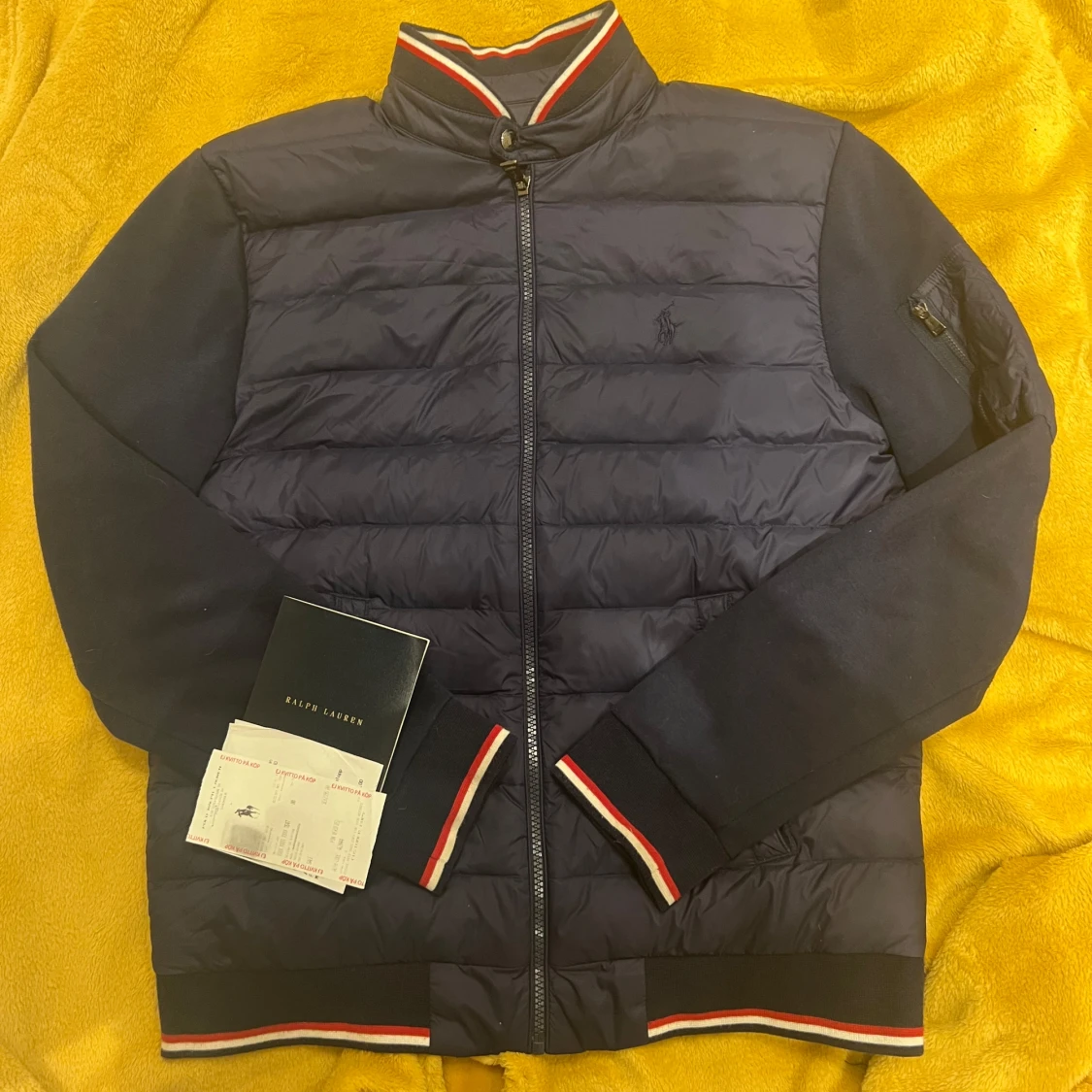 Mörkblå Ralph lauren Cardigan 