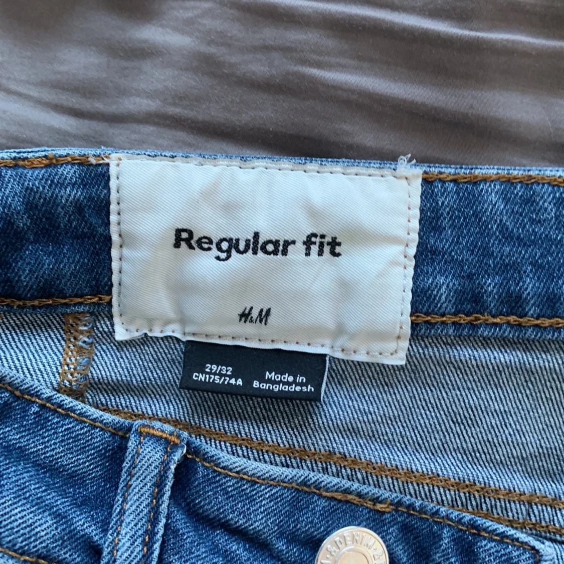 Blå jeans från H&M - 91