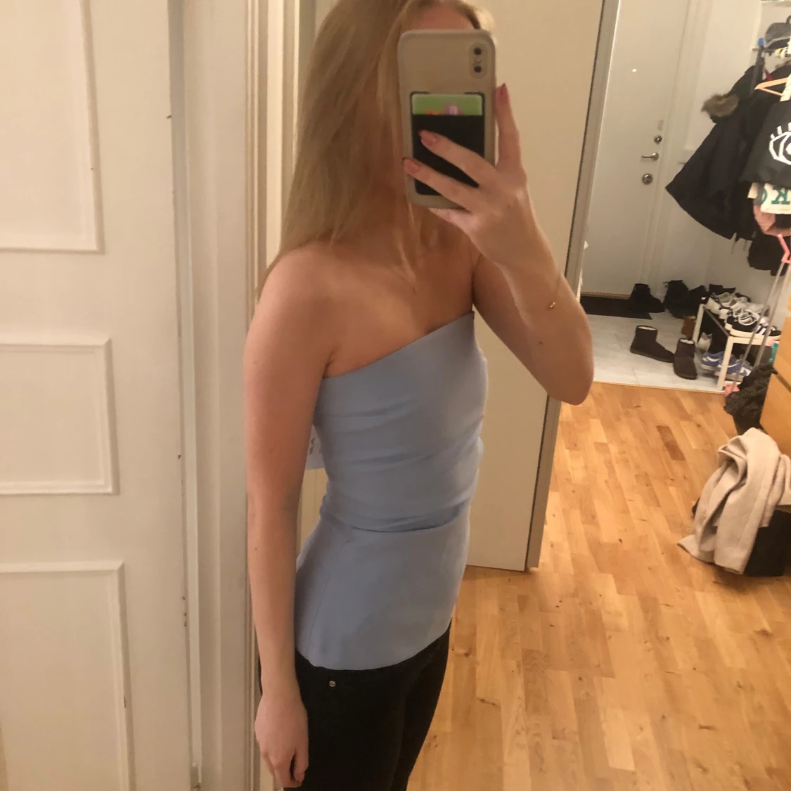 Ljusblå tubtopp - 1