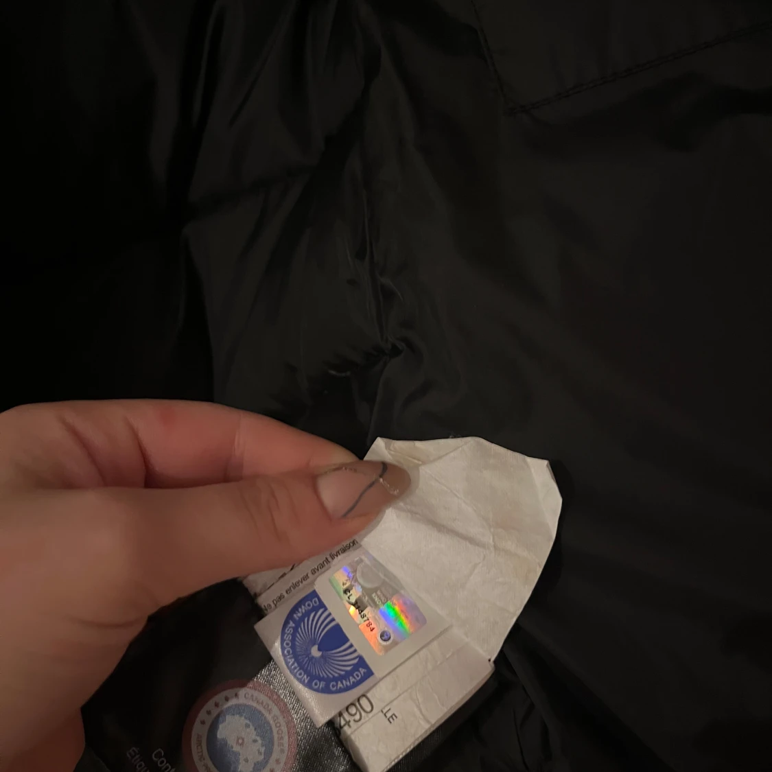 Svart dunväst från Canada Goose - 92